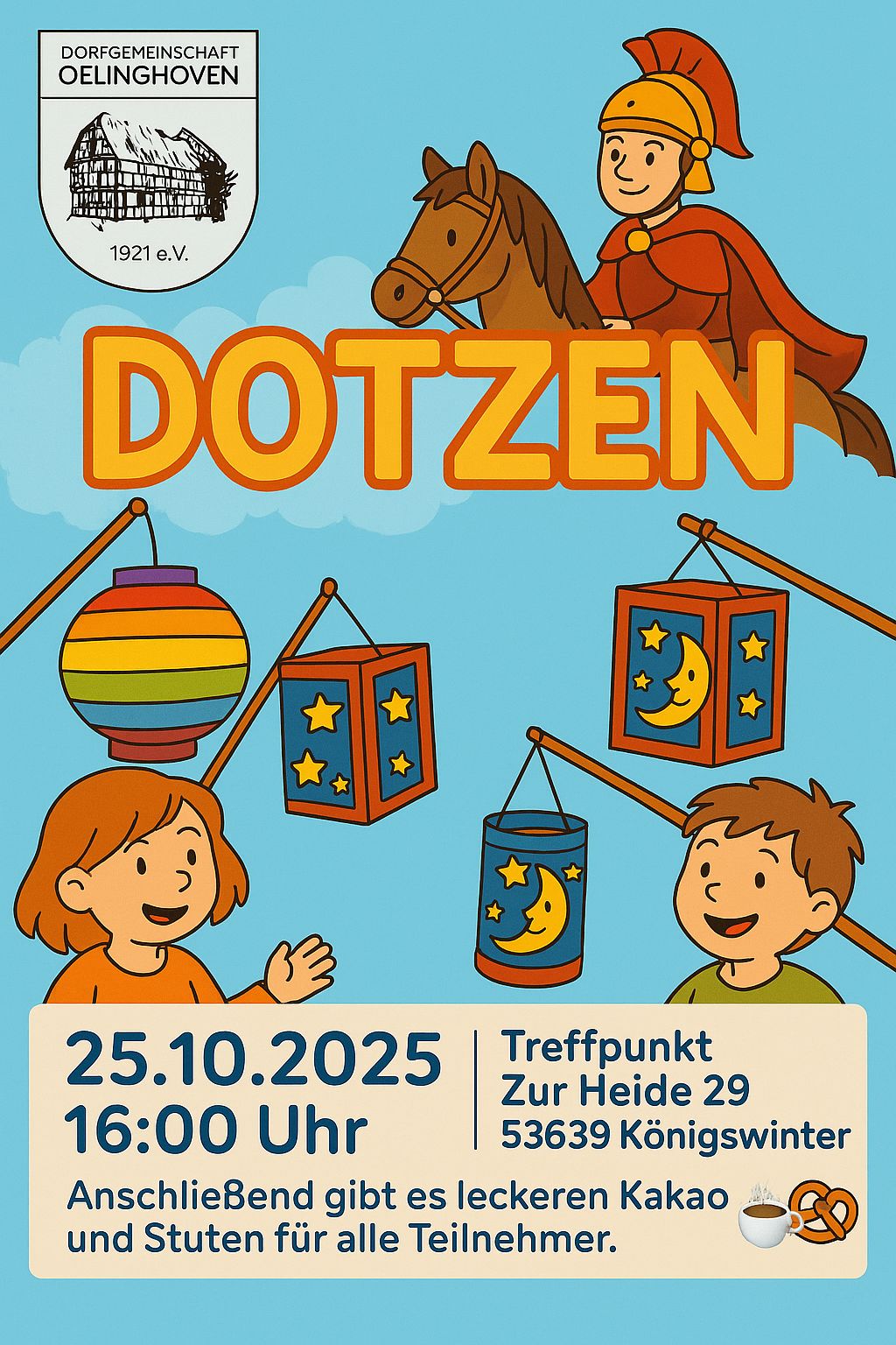 Dotzen 2025 der Dorfgemeinschaft Oelinghoven.